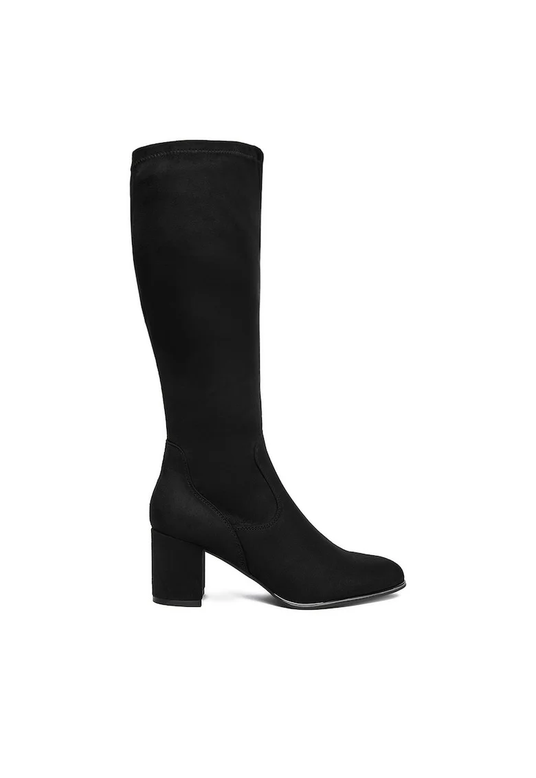 Cizme dama,  piele neagra, model CEO-CD24-242H