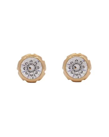 Cercei dama  Gold Signature Stone