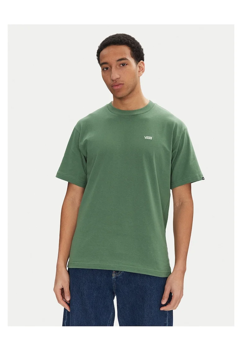 Tricou barbatesc  verde, bumbac
