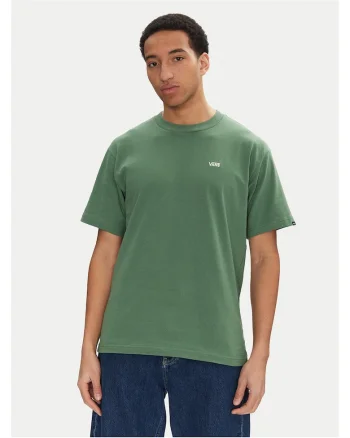 Tricou barbatesc  verde, bumbac