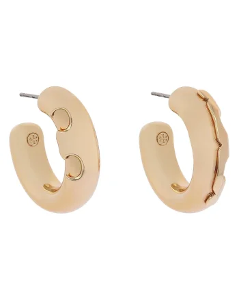 Cercei dama  model Tory Gold 720, culoare aurie, din material plastic