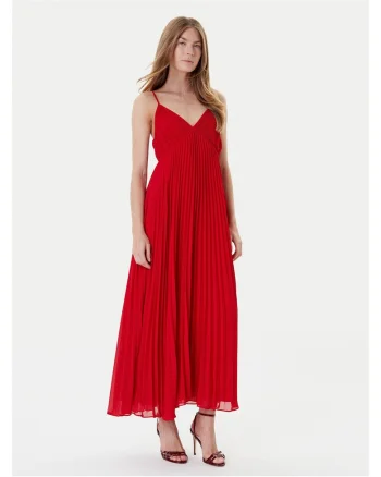 Rochie de cocktail dama  rosu, fabricatie de calitate