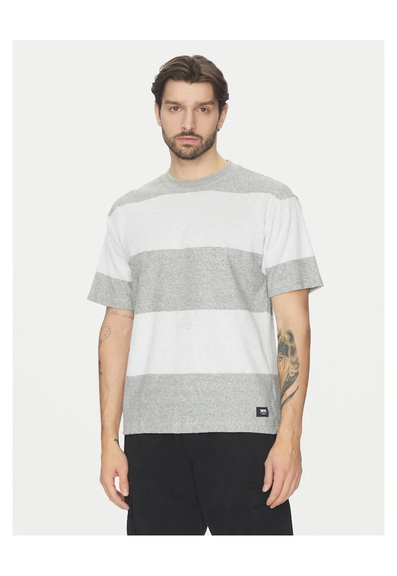 Tricou barbati  gri, bumbac