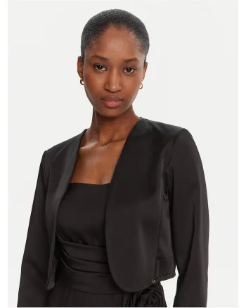 Sacou dama  bolero, negru