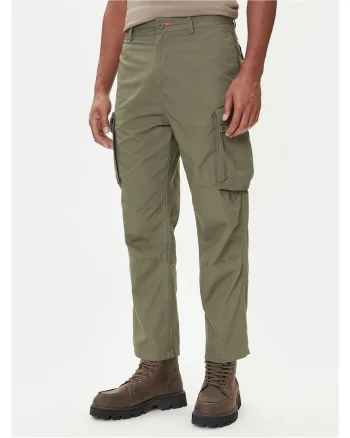 Pantaloni barbati,  verde, material Napapijri