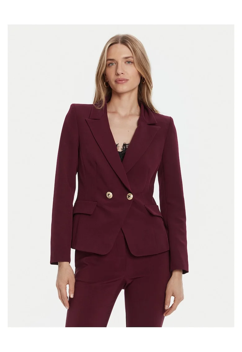 Sacou dama  bordeaux, fabricat elegant