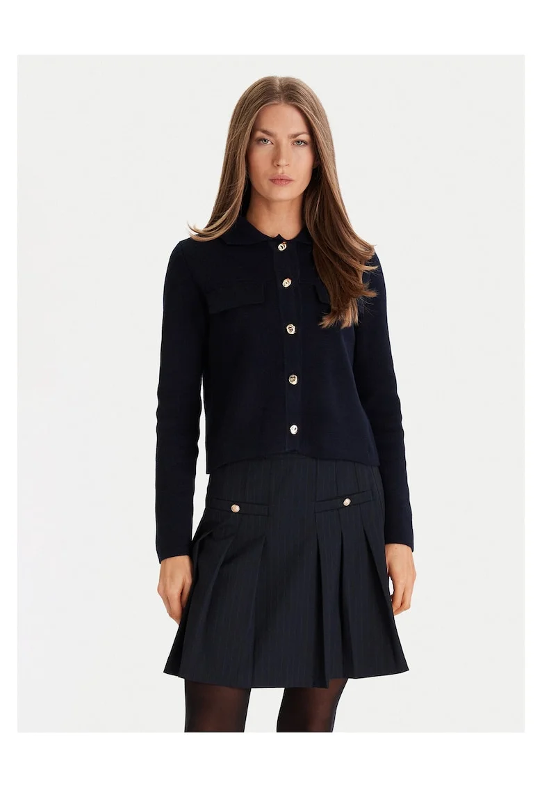 Cardigan de dama  bleumarin,