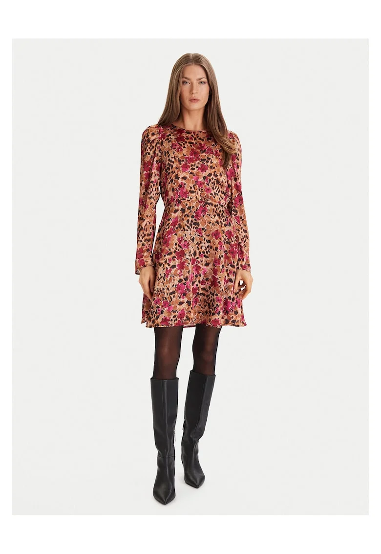 Rochie de zi,  multicolor