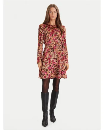 Rochie de zi,  multicolor