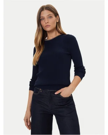 Pulover pentru femei  bleumarin,