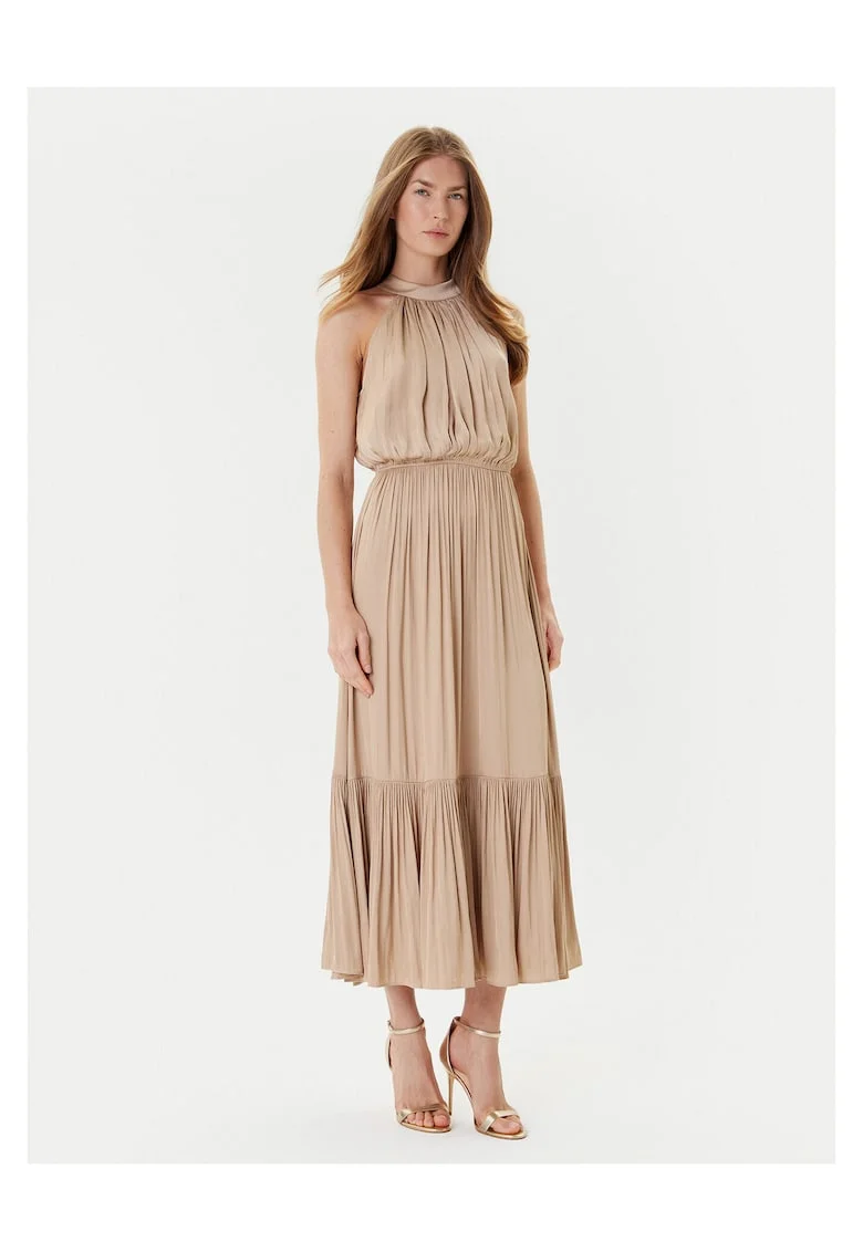 Rochie de cocktail dama  bej