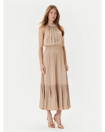 Rochie de cocktail dama  bej