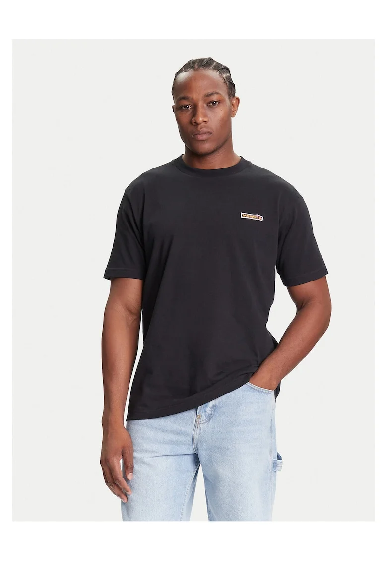 Tricou barbati  negru, din bumbac