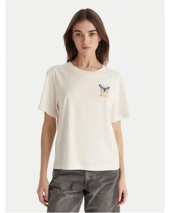 Tricou dama  alb, bumbac