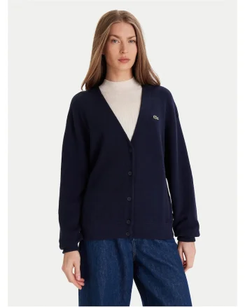 Cardigan dama  bleumarin, pulover de iarna