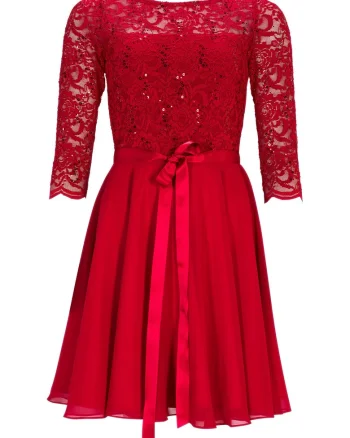 Rochie de cocktail,  rosie, fabrica usoara