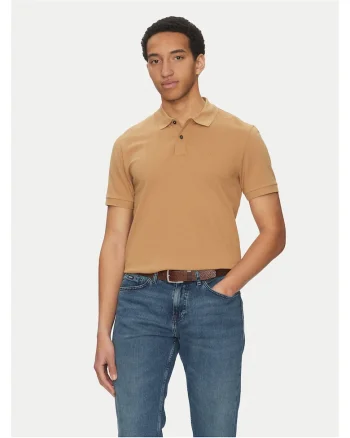 Tricou barbati  bej, din material 100% bumbac