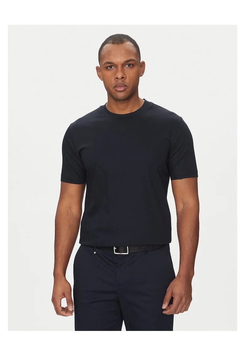 Tricou barbati  bleumarin, 100% bumbac