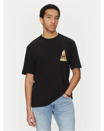 Tricou barbati  negru, bumbac,