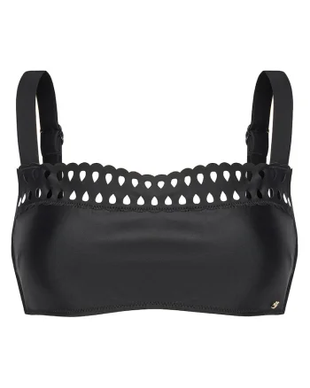 Top de baie dama  negru