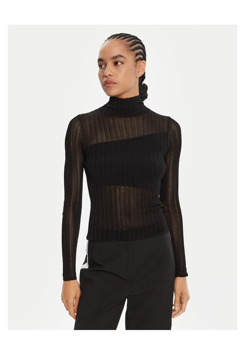 Pulover de dama  negru, moale