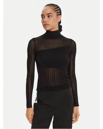 Pulover de dama  negru, moale