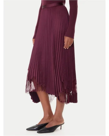 Fusta plisata  violet, femei