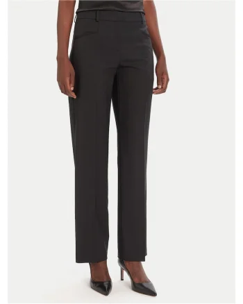 Pantaloni eleganti pentru dama  negru, stofa