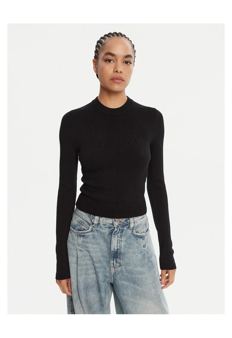 Pulover dama,  negru, moale