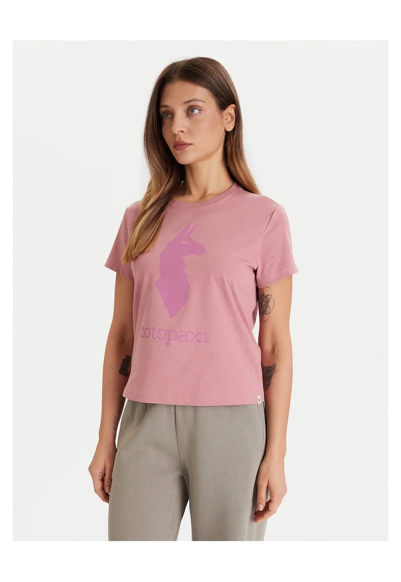 Tricou dama  roz, bumbac