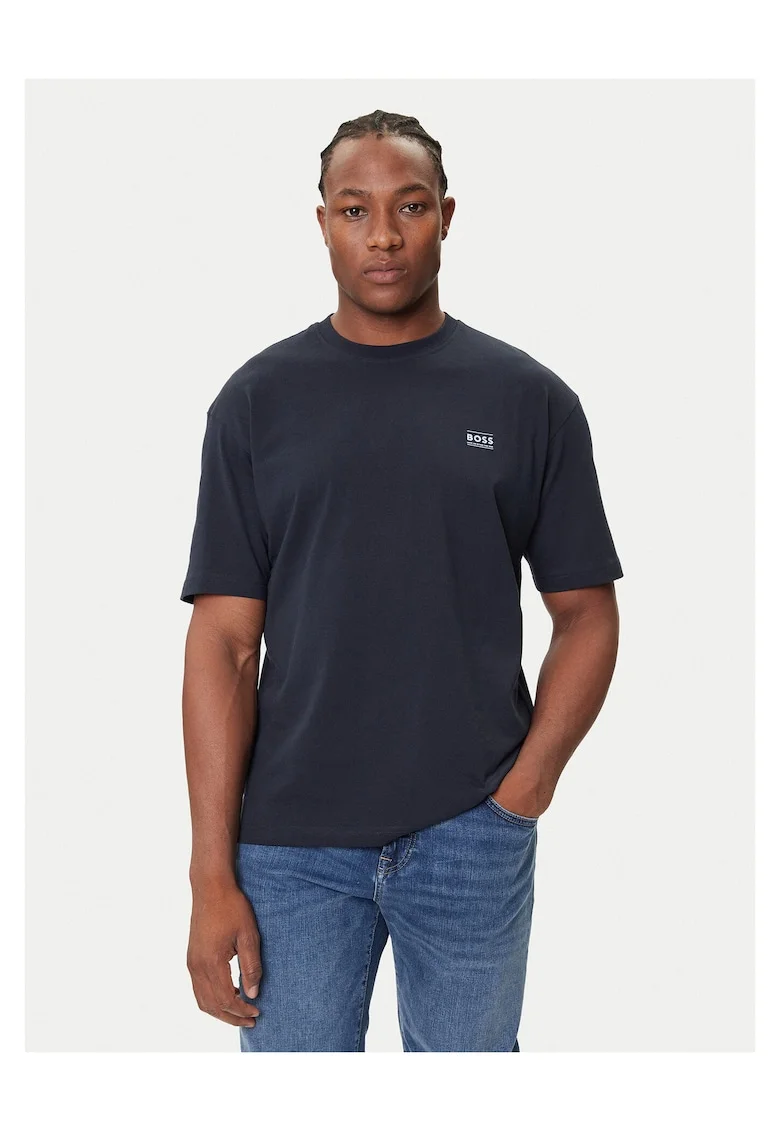 Tricou barbati,  bleumarin