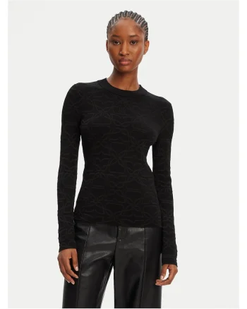 Pulover dama  negru, material de calitate