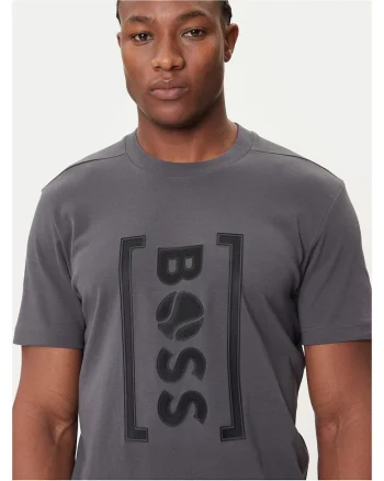 Tricou barbati,  gri, din bumbac