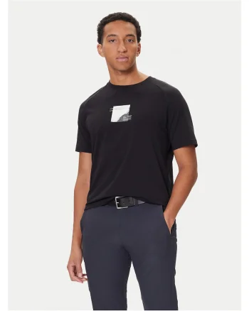 Tricou barbat  negru, bumbac, cu imprimeu
