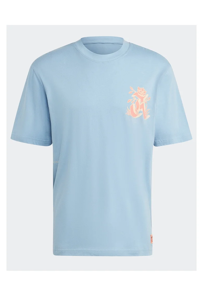 Tricou  albastru deschis, bumbac