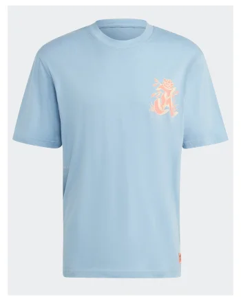 Tricou  albastru deschis, bumbac