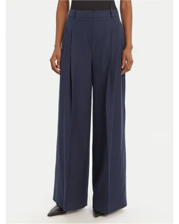 Pantaloni eleganti pentru dama  bleumarin,