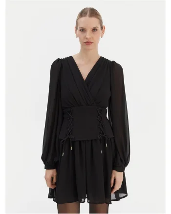 Rochie de cocktail,  neagra, fabrica usoara