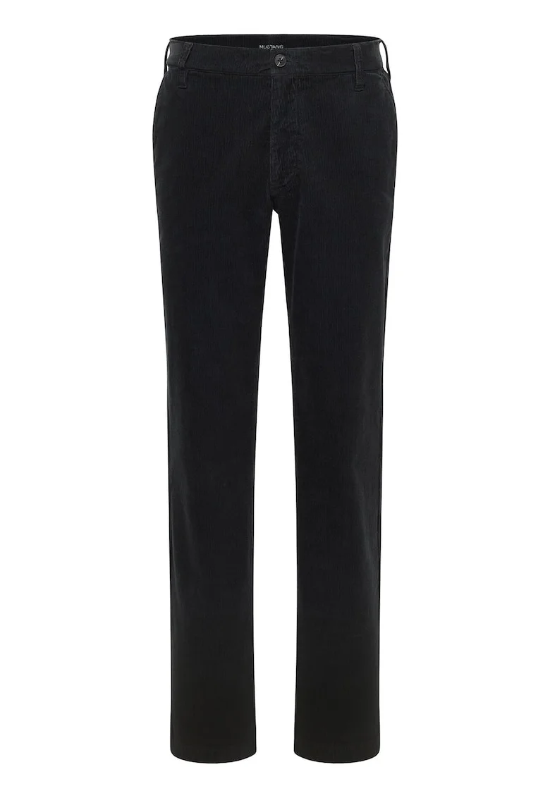 Pantaloni barbati  negru, material elastic