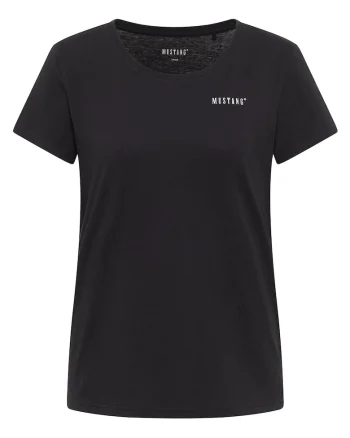 Tricou dama  negru, bumbac