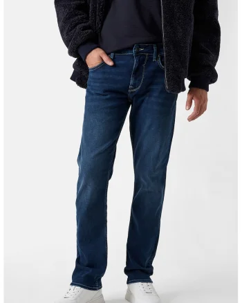 Blugi slim fit, Albastru inchis