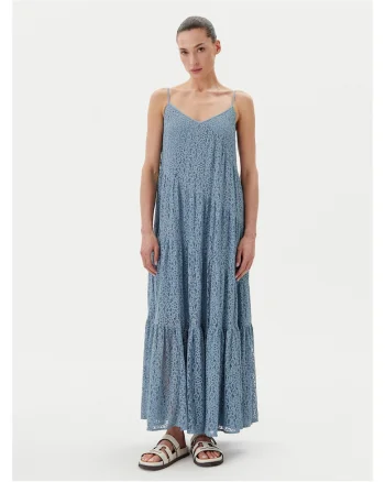 Rochie de vara dama  albastru deschis, 100% bumbac