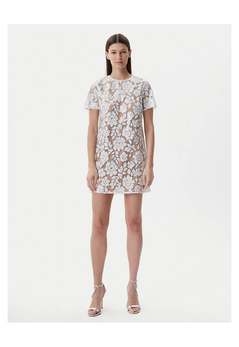 Rochie de cocktail dama  alba