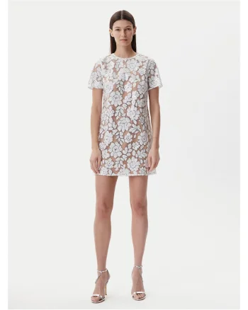 Rochie de cocktail dama  alba