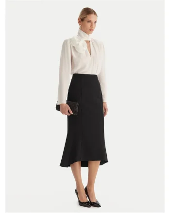 Fusta midi dama  negru