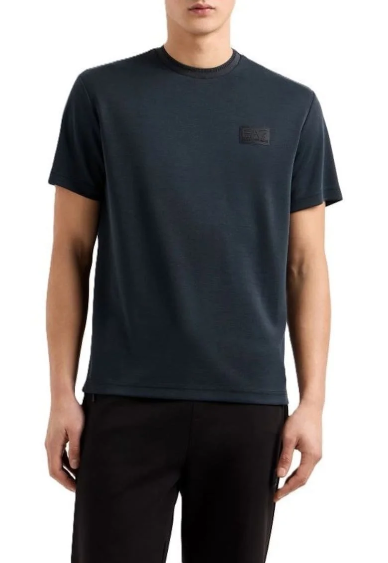 Tricou  pentru Lifestyle, M TEE SS MO PL, 7M000089-AF13862-UC001, Negru, Negru