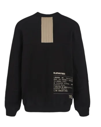 Bluza  pentru Lifestyle, U T-TOP CN COFT, 7X000078-AF14570-UC001, Negru, Negru
