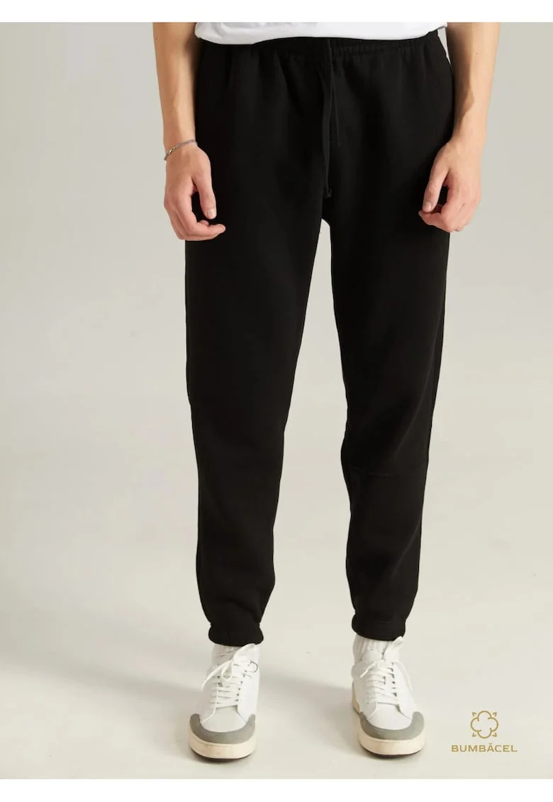 Pantaloni din bumbac, cu buzunare laterale, pentru barbati