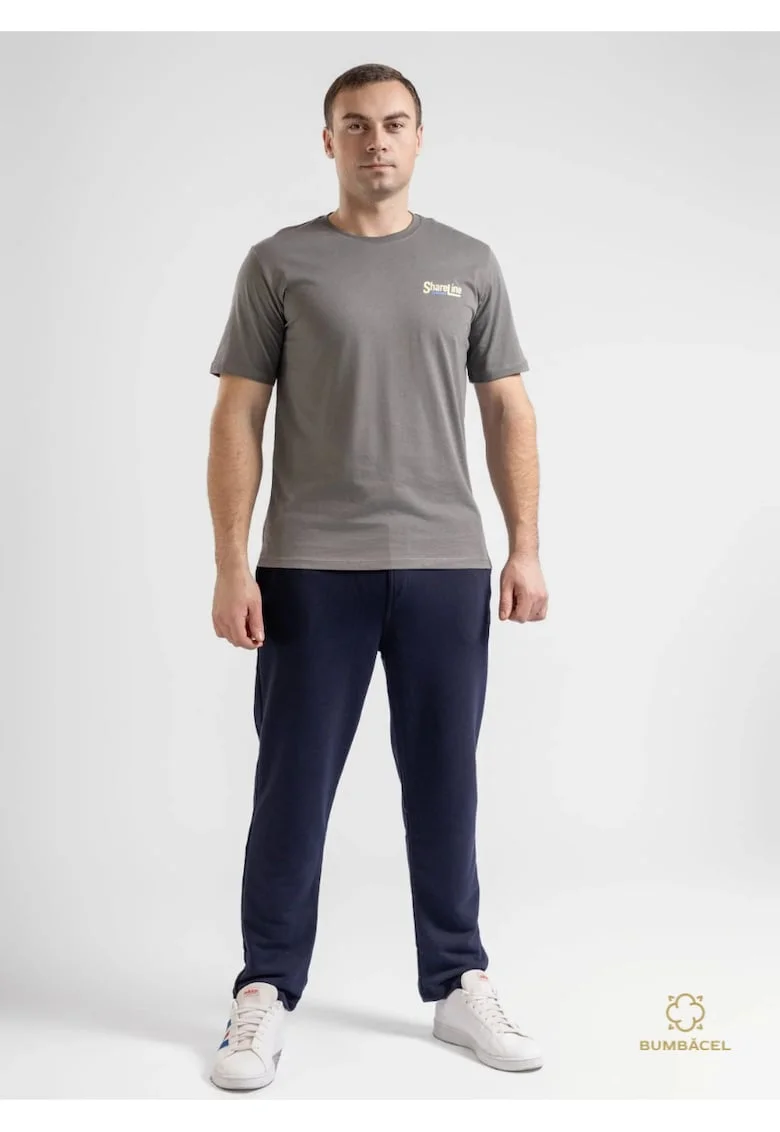 Pantaloni pentru barbati, uniton, din bumbac, Albastru