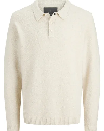 Pulover barbatesc Jack Jones, bej